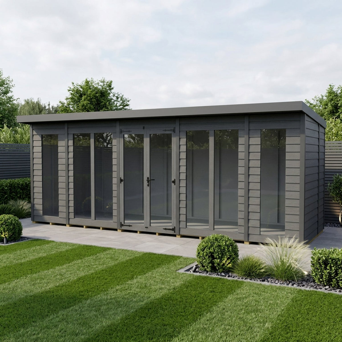 DIY Sheds – Composite Pent Full Height Summer House – view 55