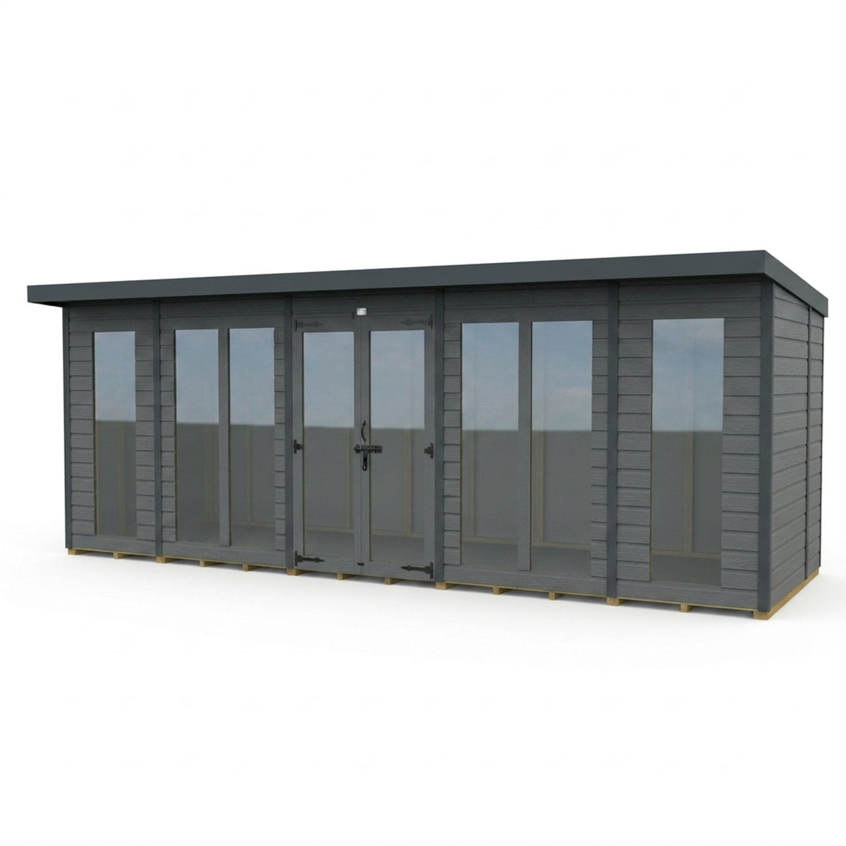 DIY Sheds – Composite Pent Full Height Summer House – view 61
