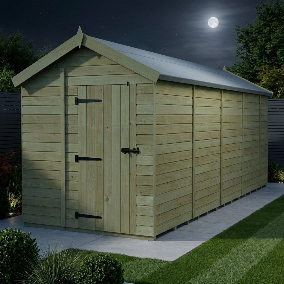 DIY Sheds – Apex Shed – Single Door – view 149
