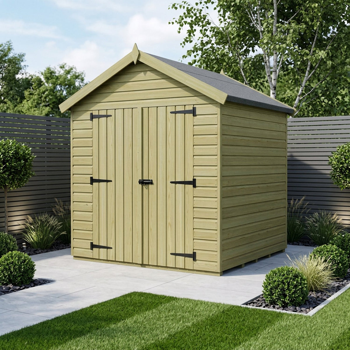 DIY Sheds – Apex Shed – Double Door – view 79