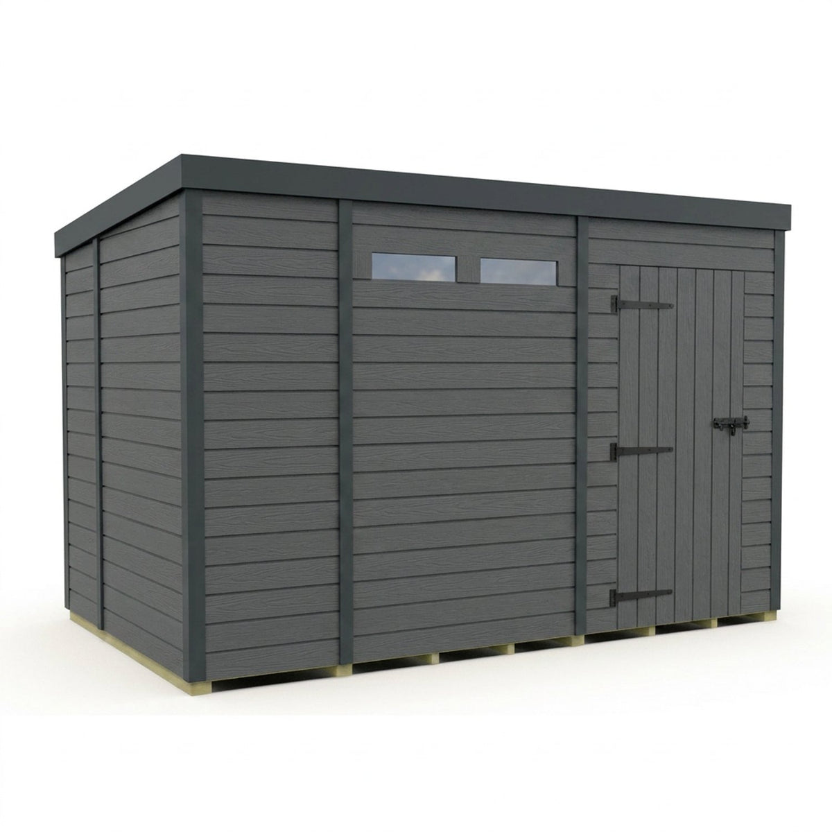 DIY Sheds – Composite Pent Security Shed