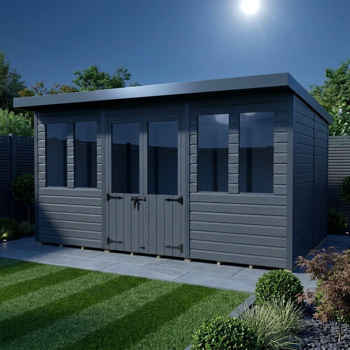 DIY Sheds – Composite Pent Summer House