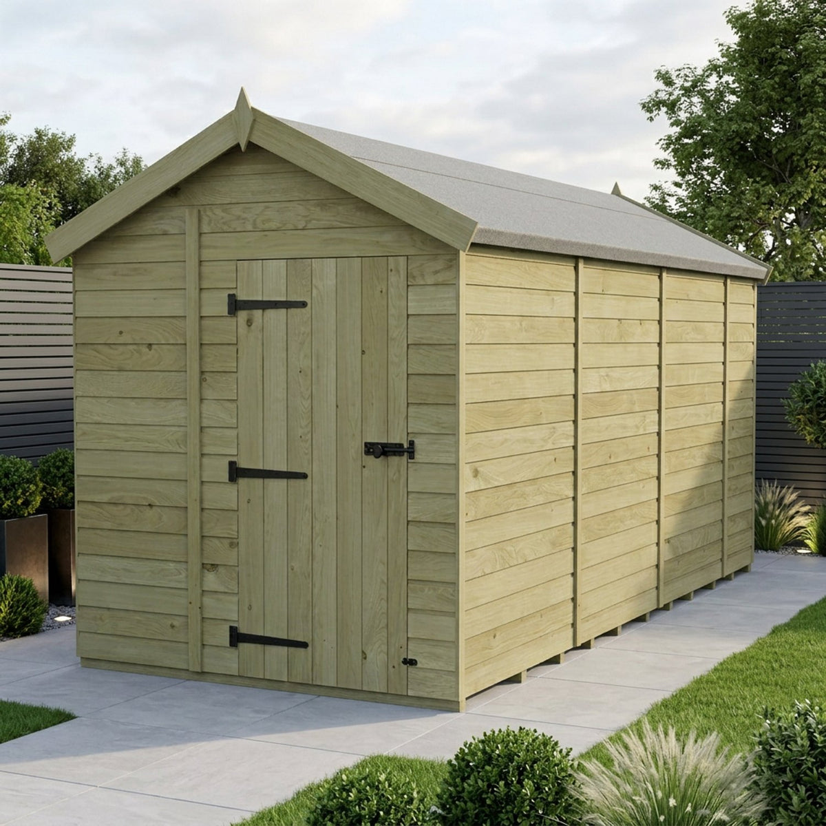 DIY Sheds – Apex Shed – Single Door – view 109