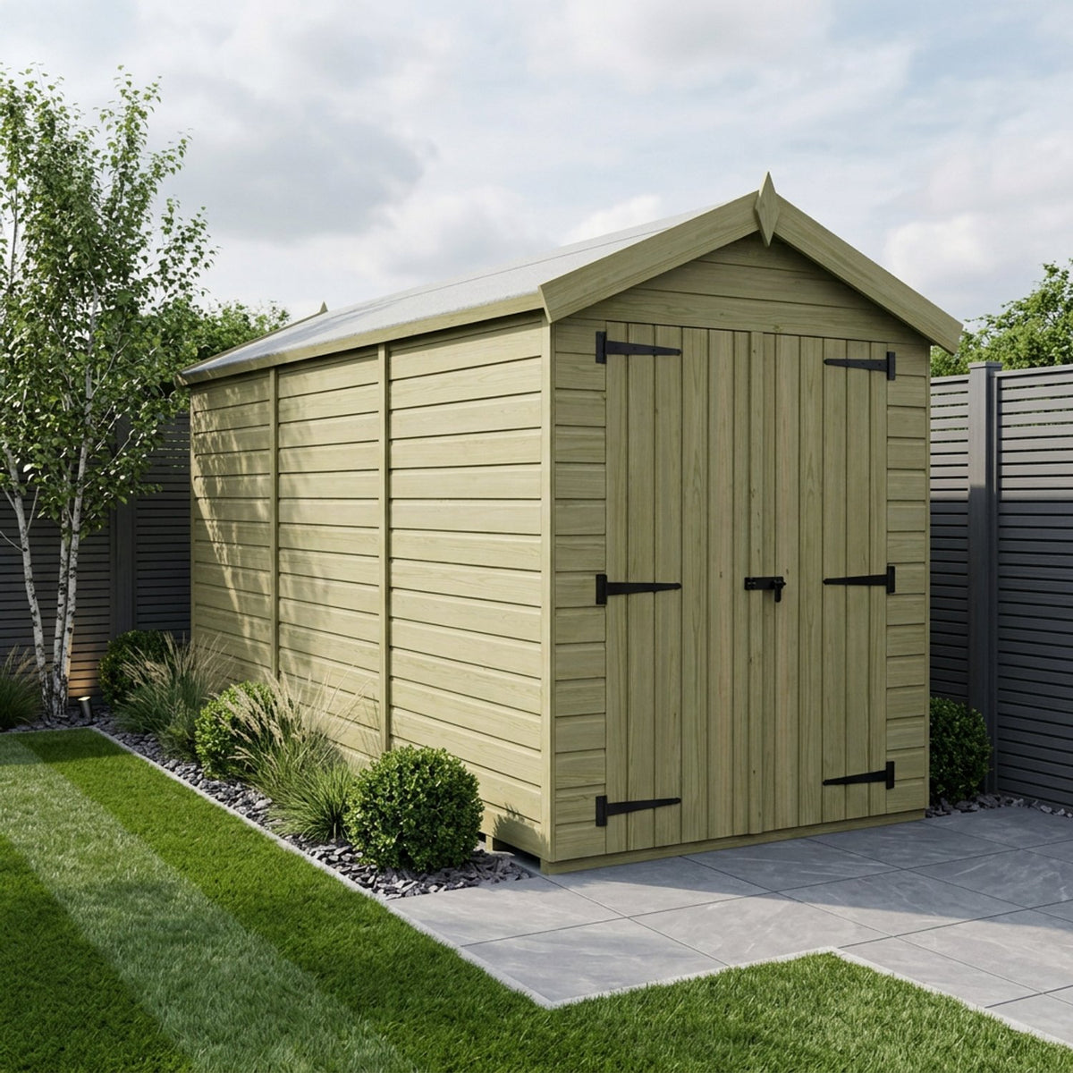 DIY Sheds – Apex Shed – Double Door – view 27