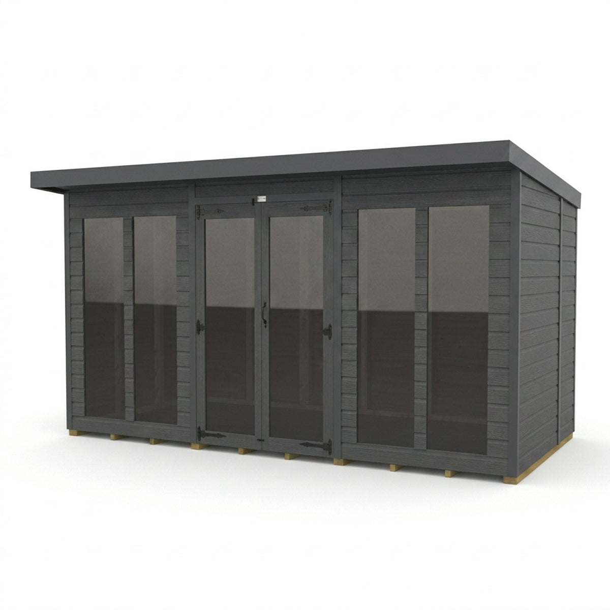 DIY Sheds – Composite Pent Full Height Summer House – view 24