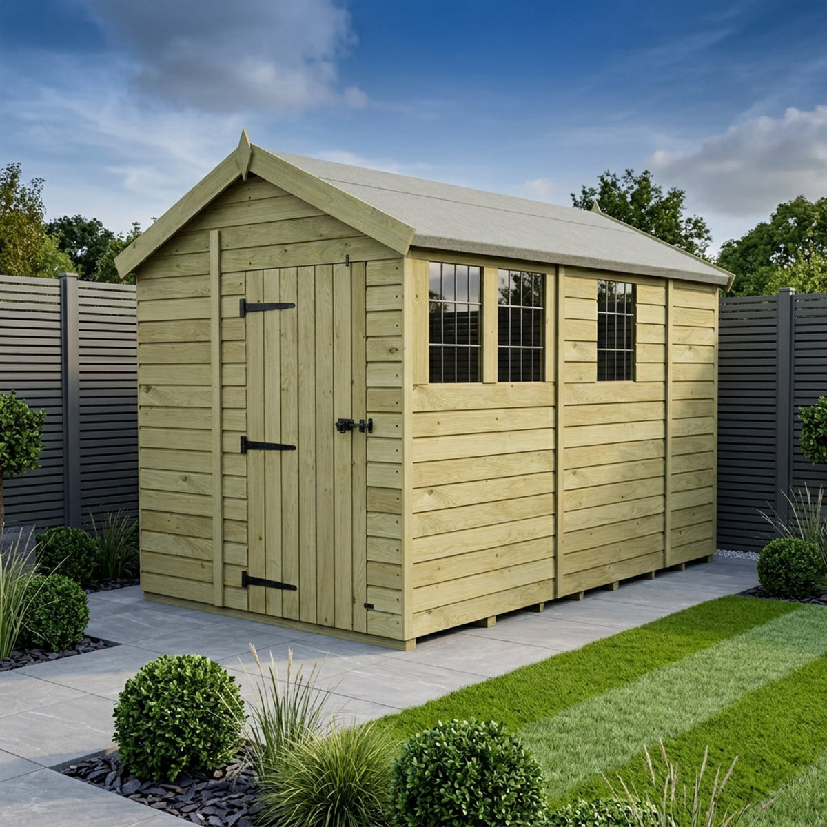 DIY Sheds – Apex Shed – Double Door – view 60