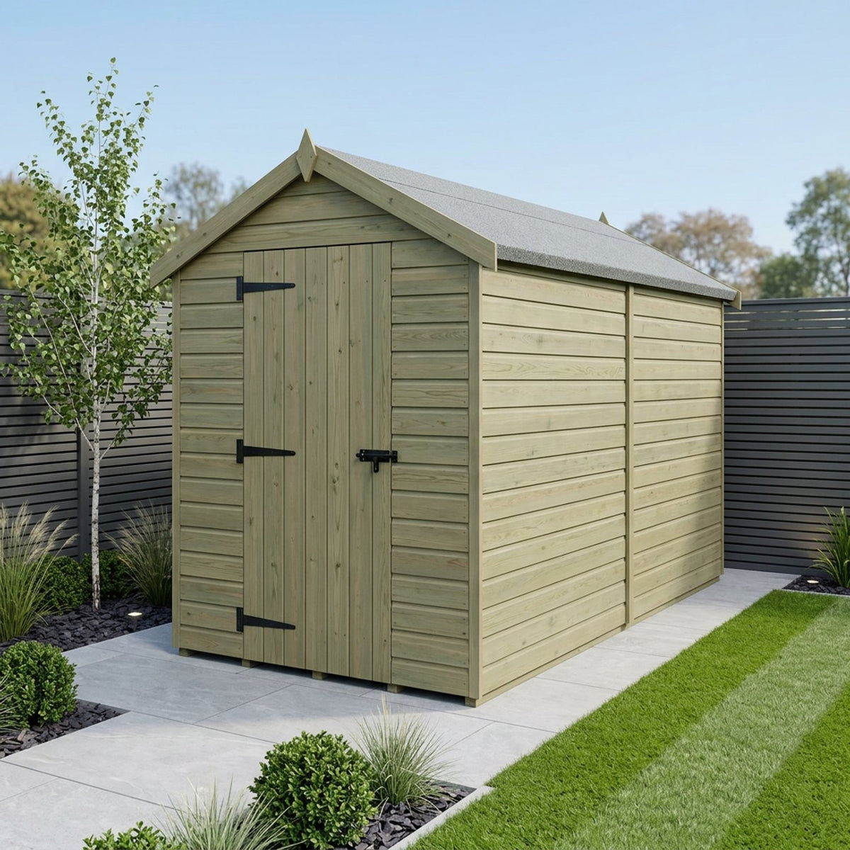 DIY Sheds – Apex Shed – Single Door – view 69