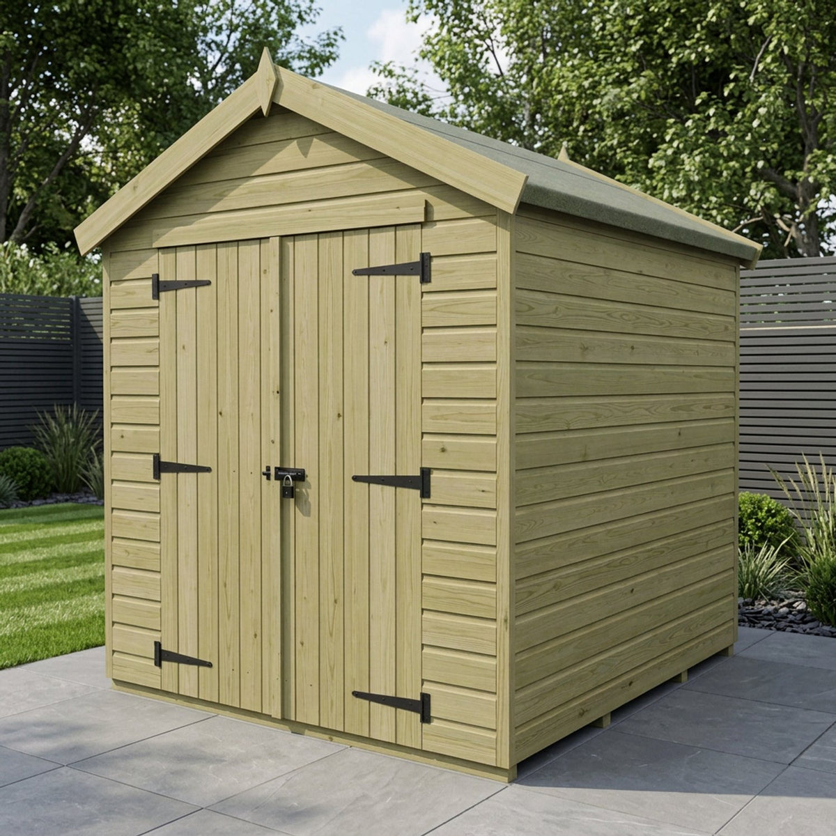 DIY Sheds – Apex Shed – Double Door – view 81