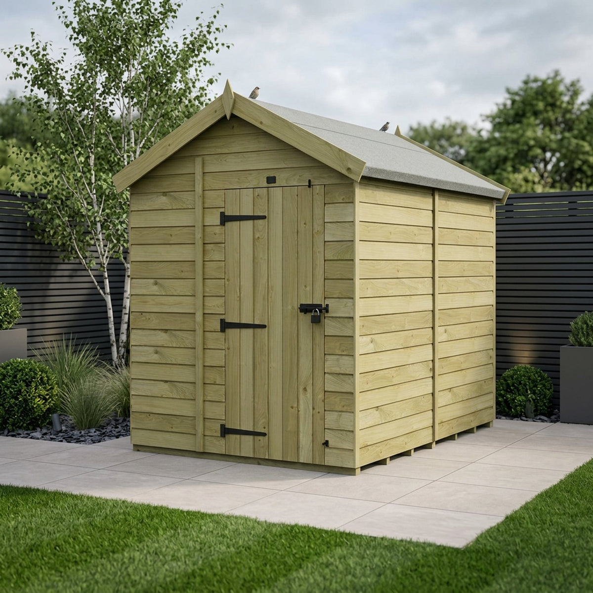 DIY Sheds – Apex Shed – Single Door – view 131
