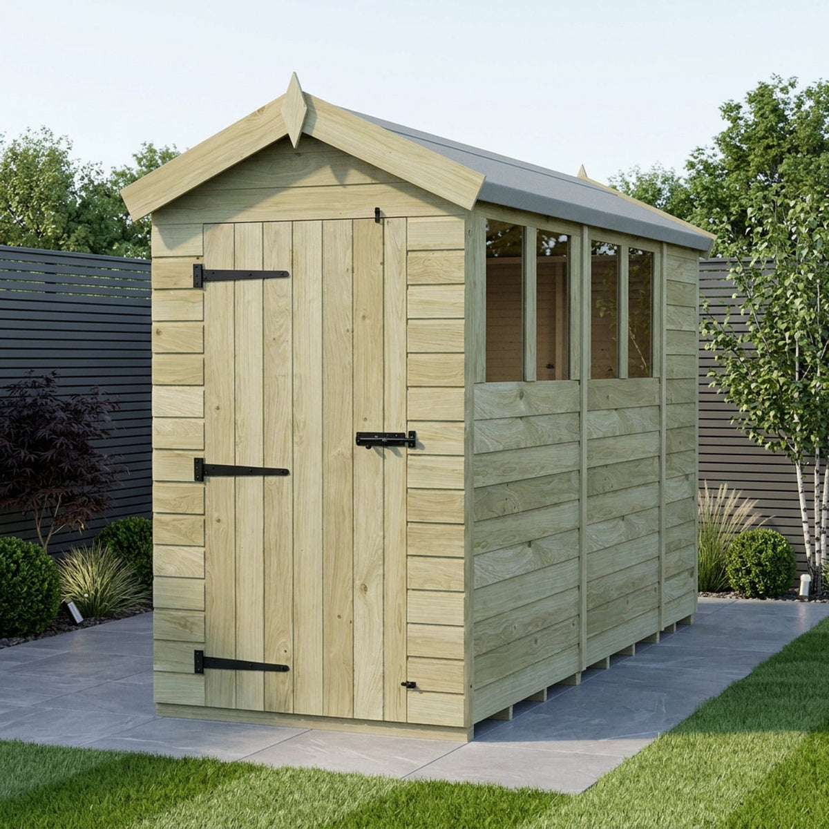 DIY Sheds – Apex Shed – Single Door – view 34