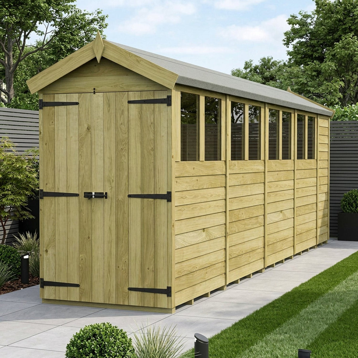DIY Sheds – Apex Shed – Double Door – view 38