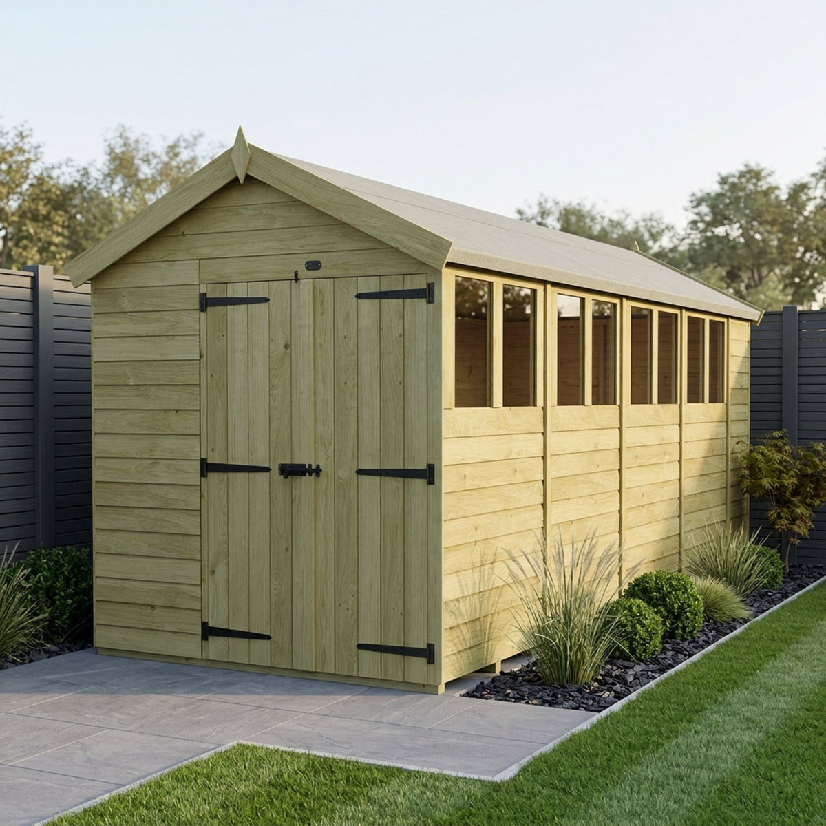 DIY Sheds – Apex Shed – Double Door – view 72