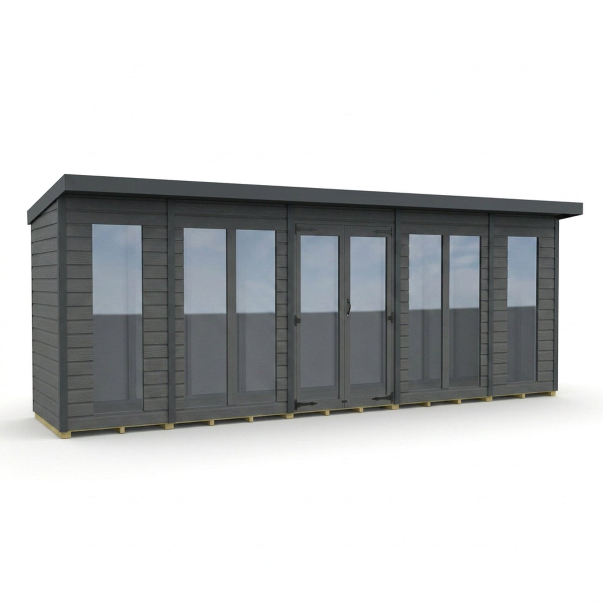 DIY Sheds – Composite Pent Full Height Summer House – view 51