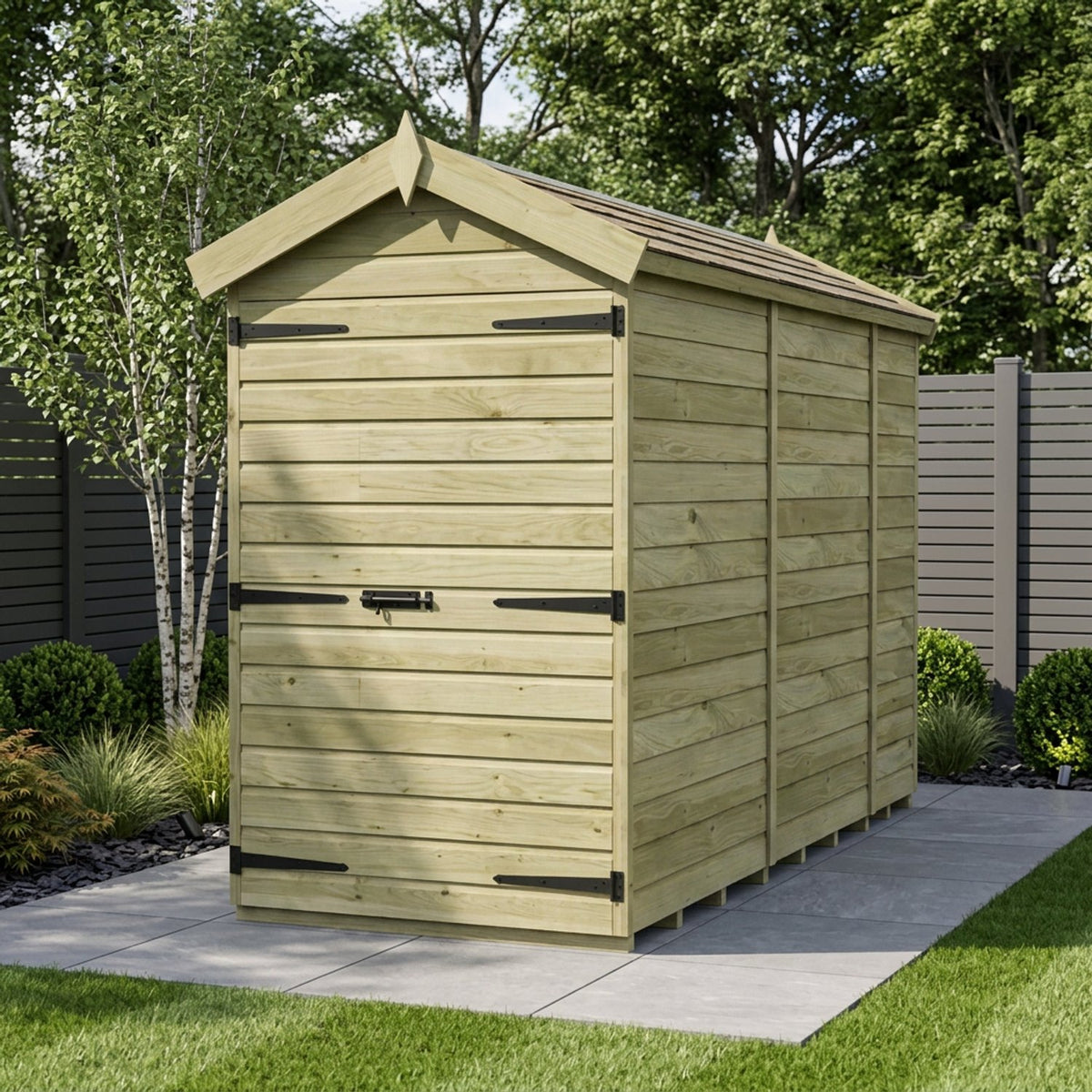 DIY Sheds – Apex Shed – Single Door – view 203