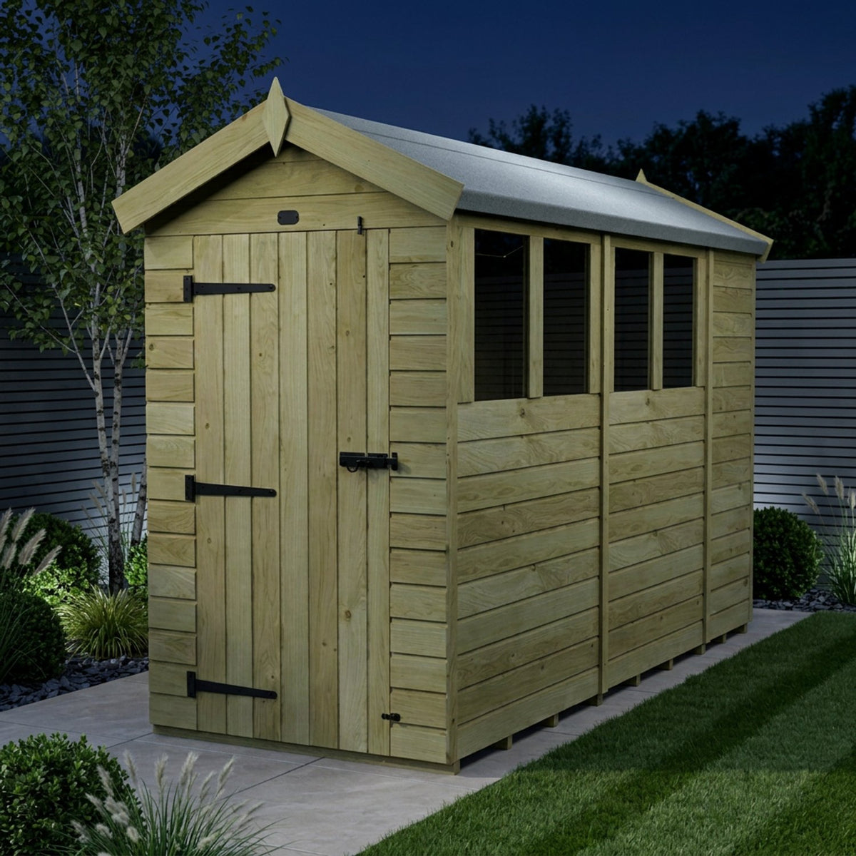DIY Sheds – Apex Shed – Single Door – view 36
