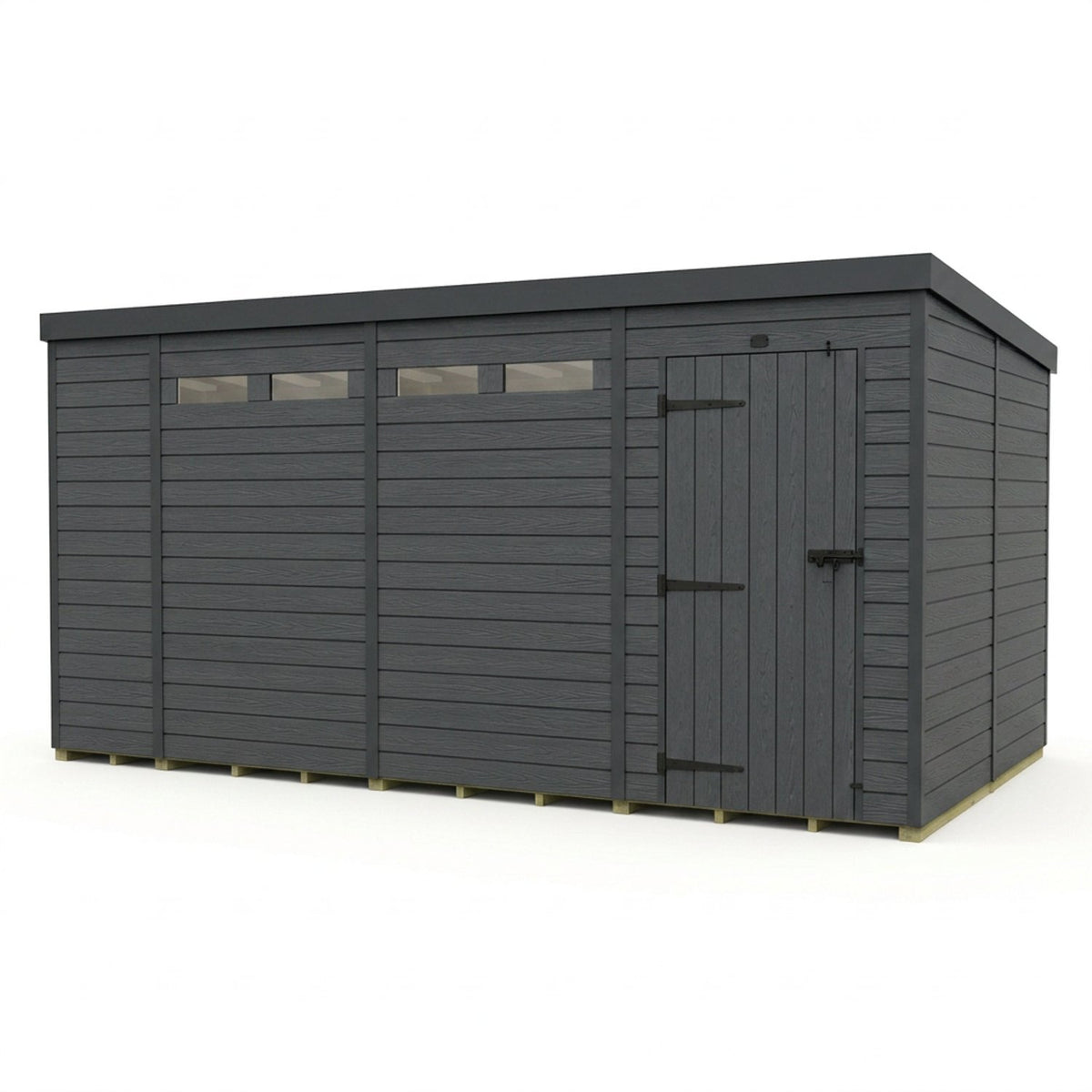 DIY Sheds – Composite Pent Security Shed – view 41