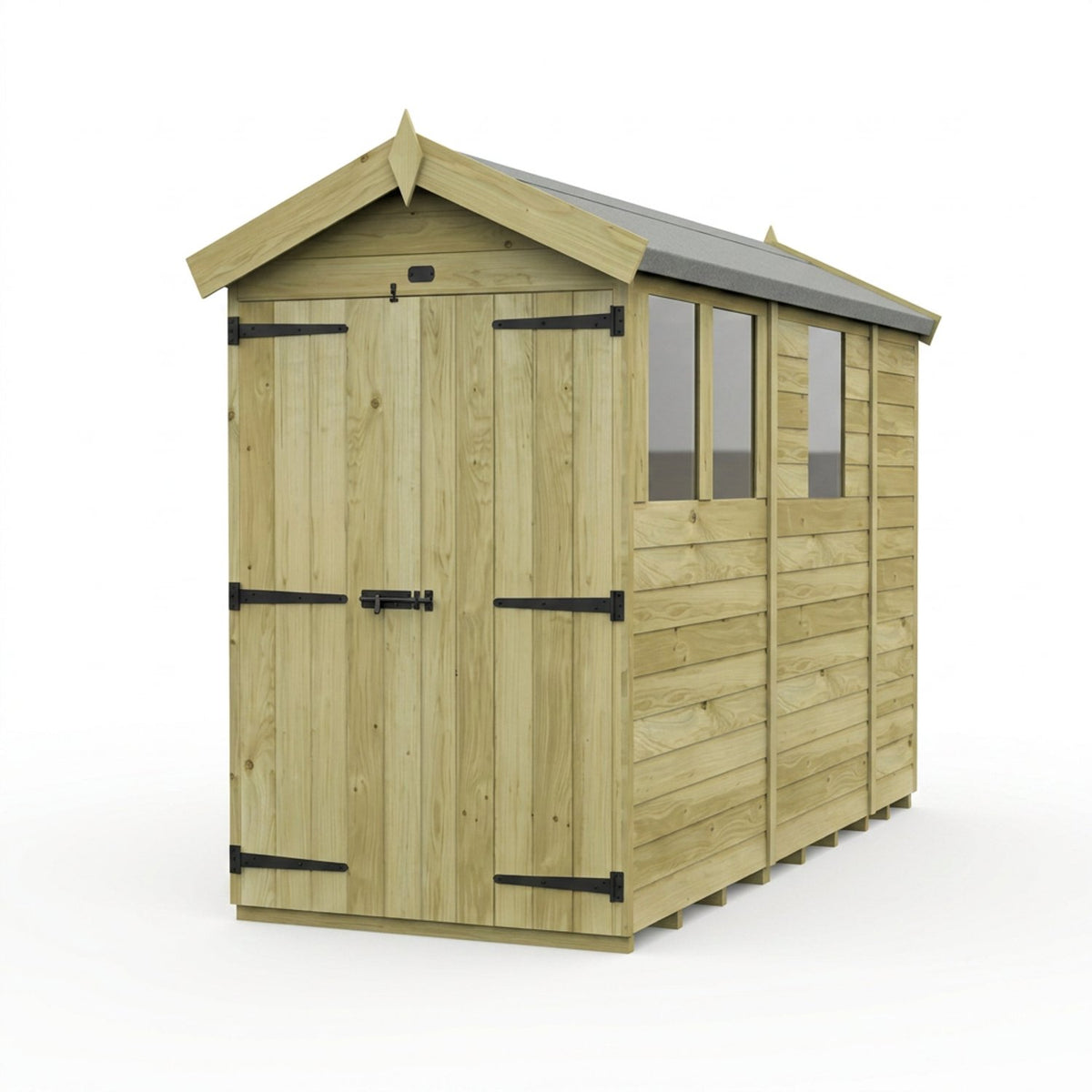 DIY Sheds – Apex Shed – Double Door – view 172