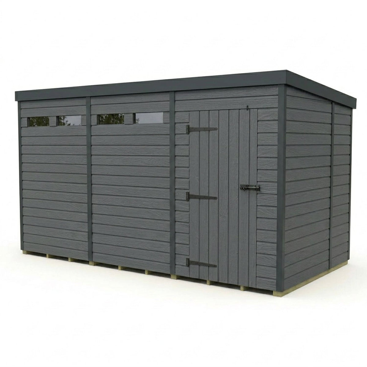 DIY Sheds – Composite Pent Security Shed – view 19