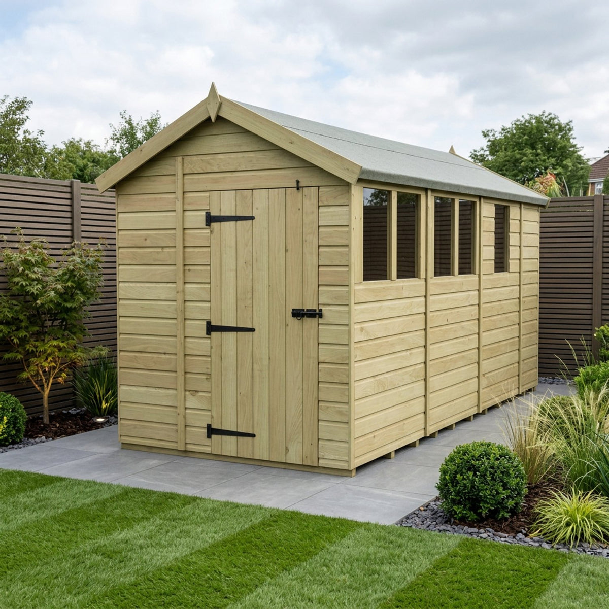 DIY Sheds – Apex Shed – Single Door – view 108