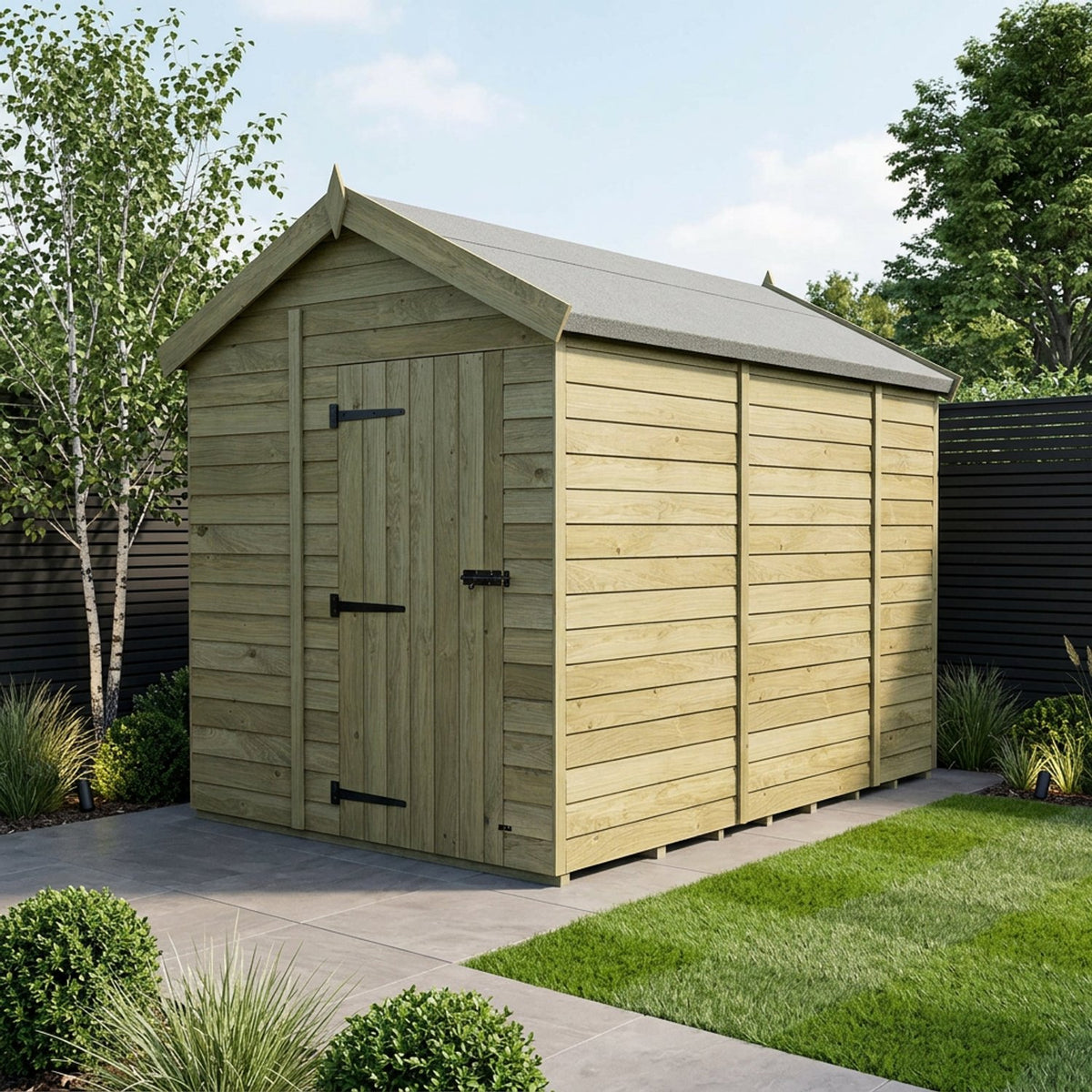 DIY Sheds – Apex Shed – Single Door – view 101