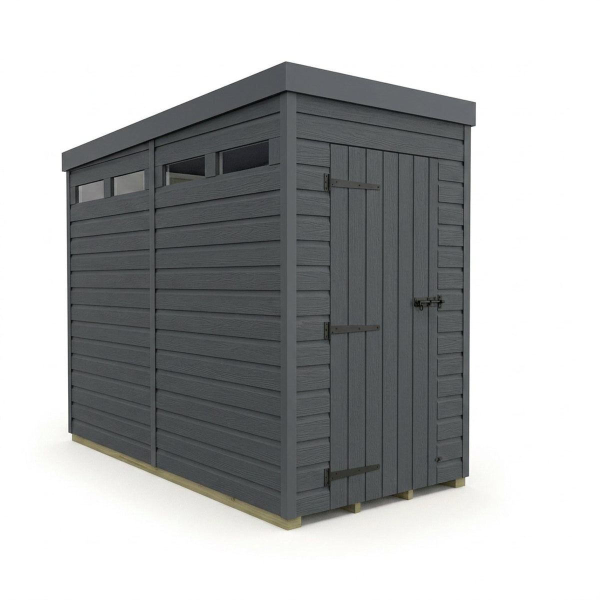 DIY Sheds – Composite Pent Security Shed – view 84