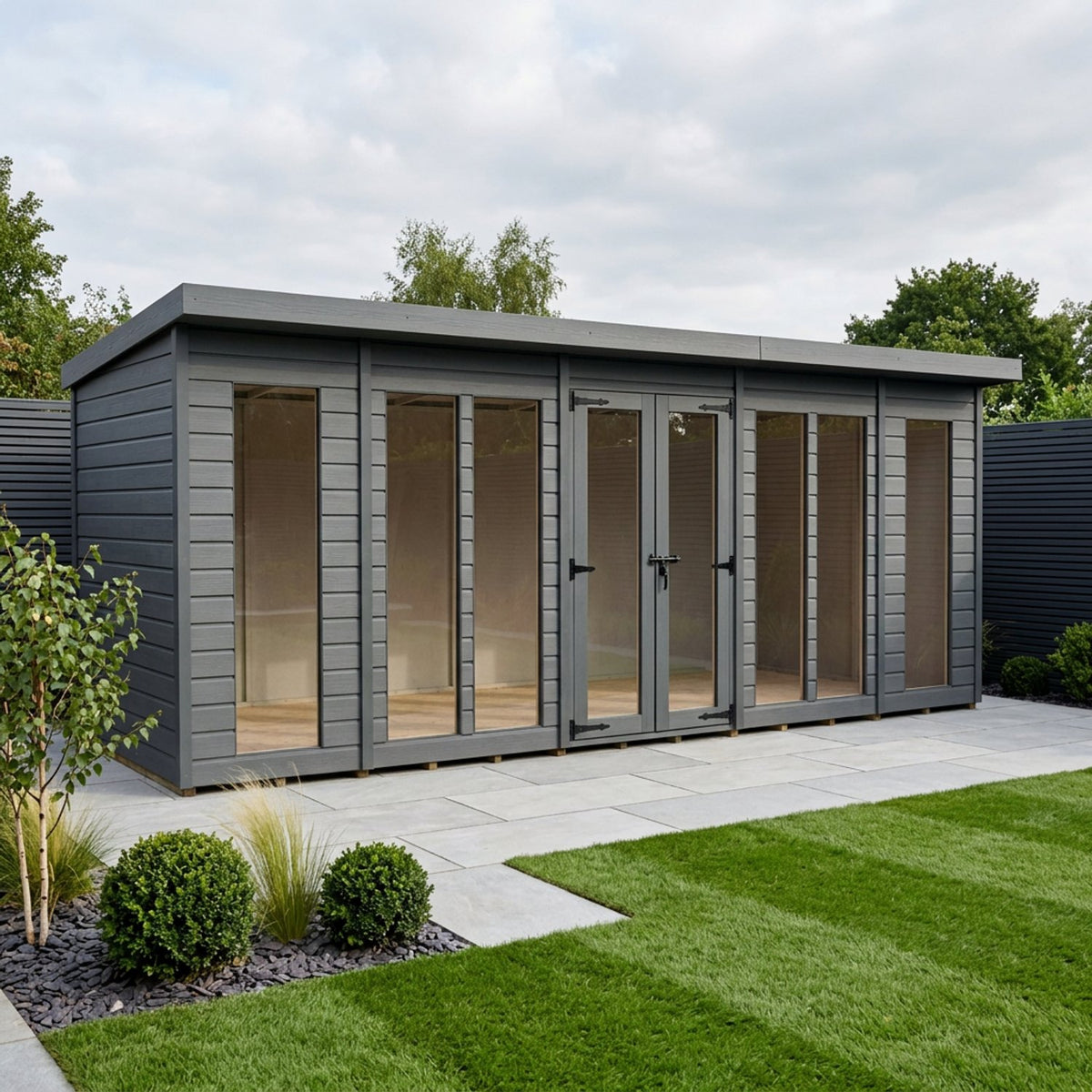 DIY Sheds – Composite Pent Full Height Summer House – view 65