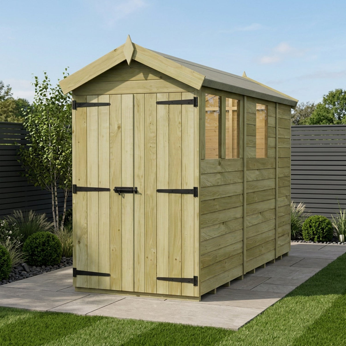 DIY Sheds – Apex Shed – Single Door – view 26