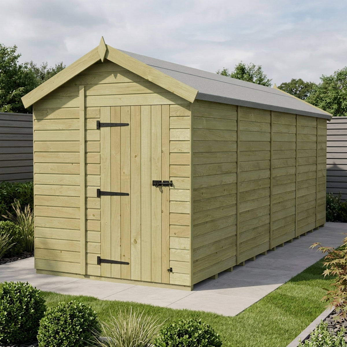 DIY Sheds – Apex Shed – Single Door – view 115