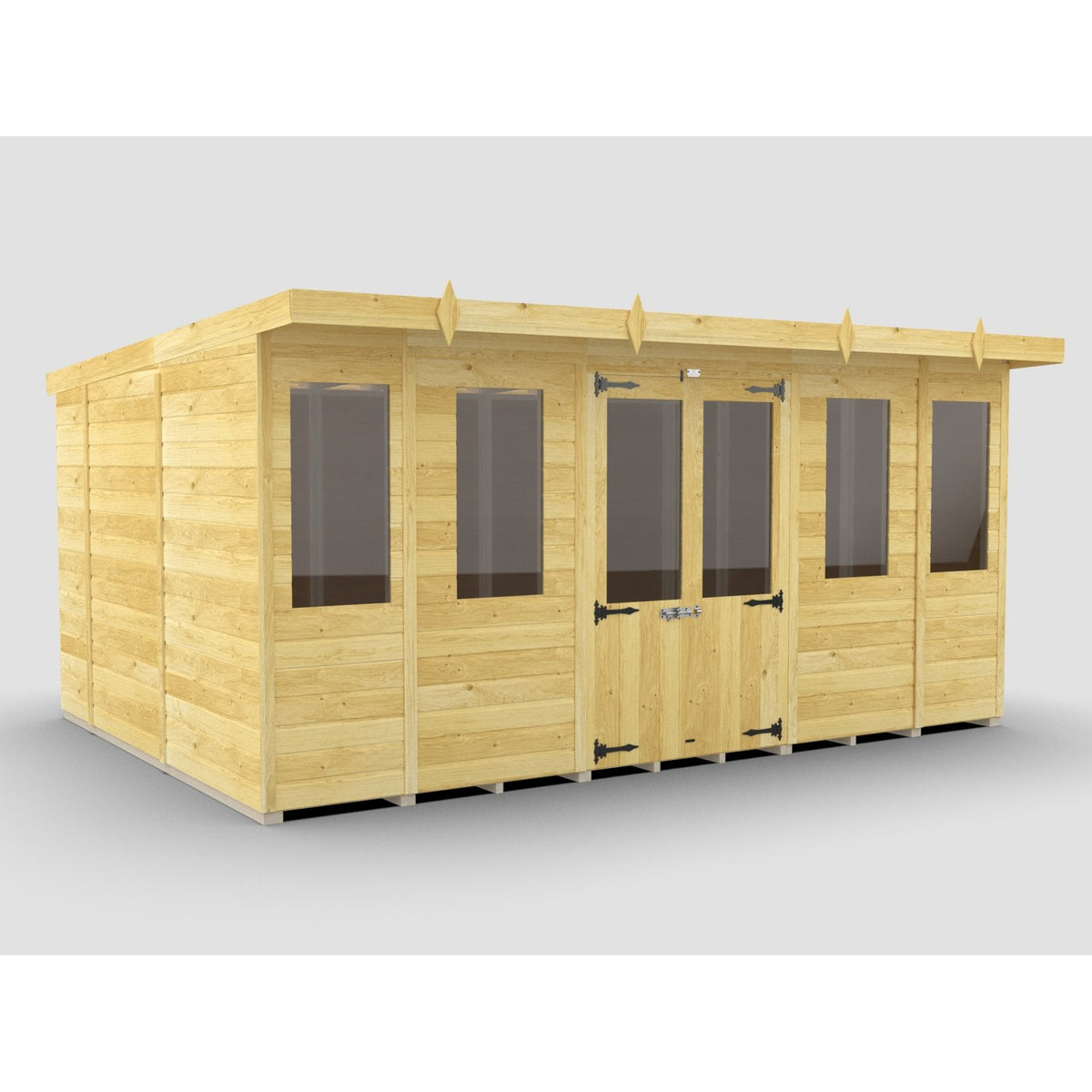 DIY Sheds – Pent Summer House – view 21