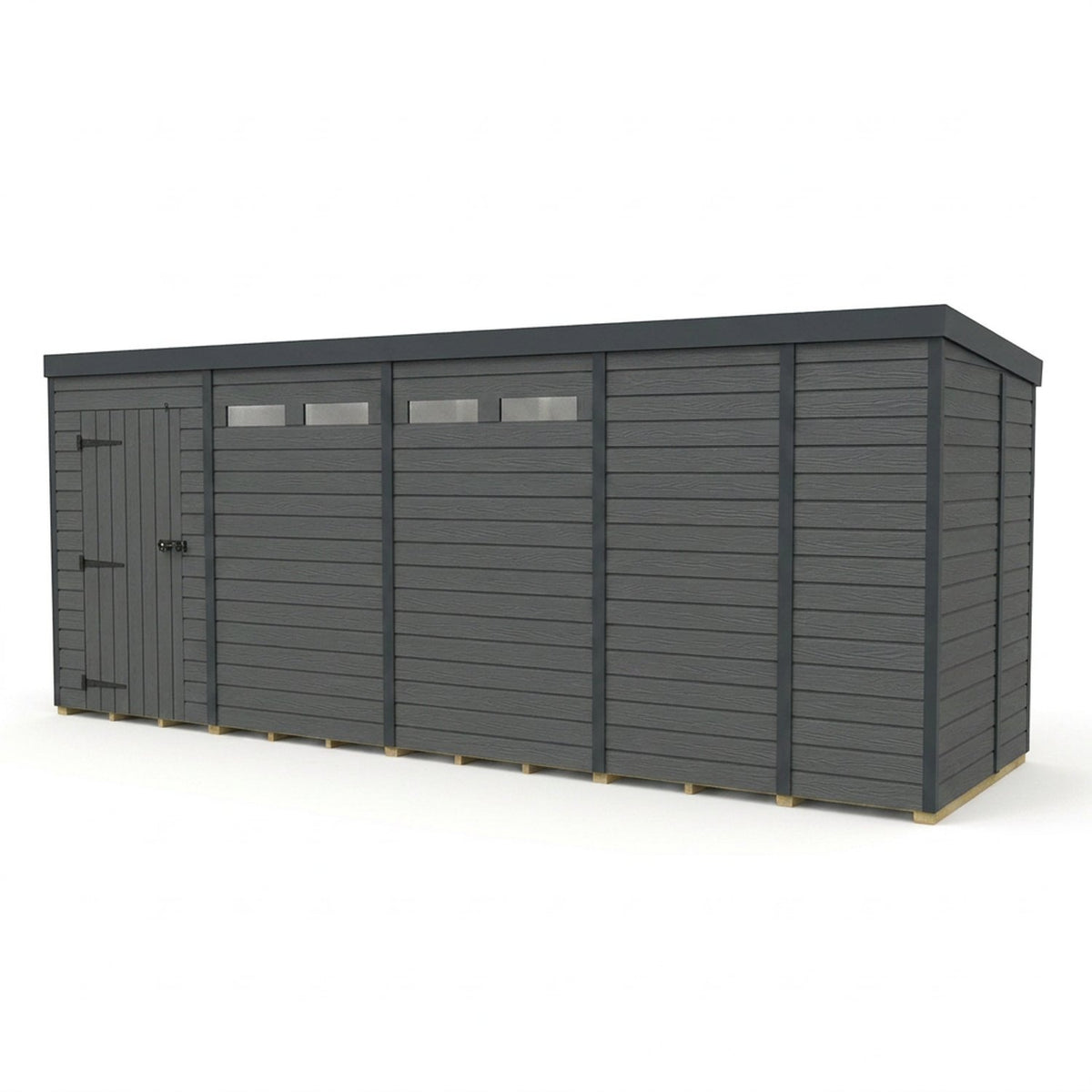 DIY Sheds – Composite Pent Security Shed – view 50