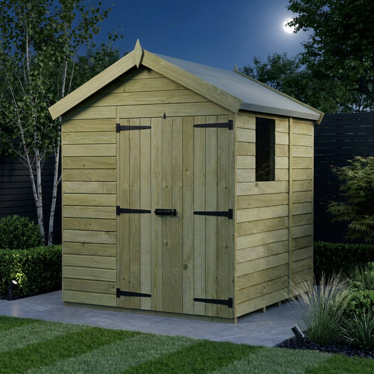 DIY Sheds – Apex Shed – Double Door – view 78