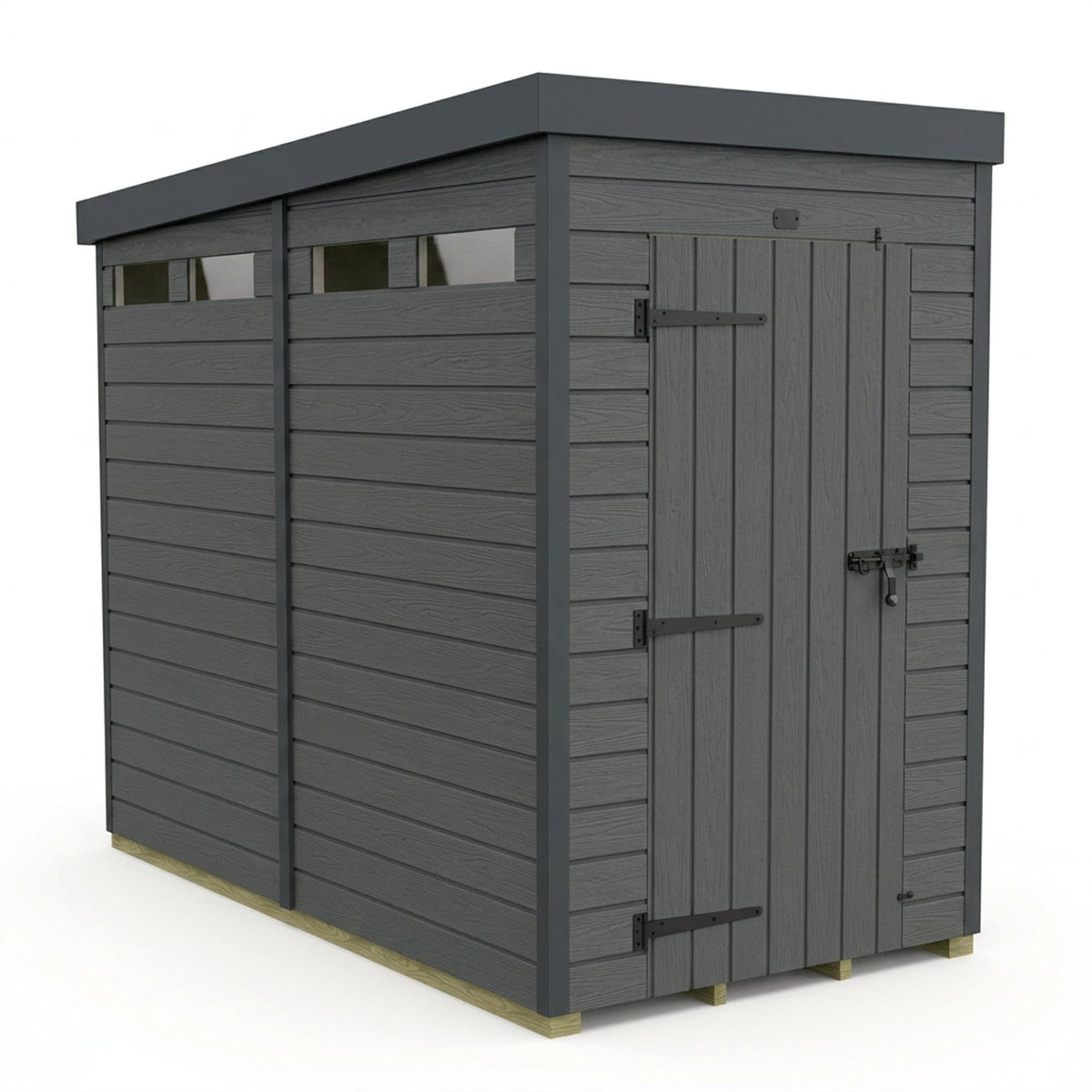DIY Sheds – Composite Pent Security Shed – view 83