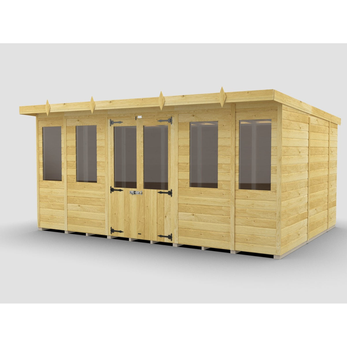 DIY Sheds – Pent Summer House – view 15