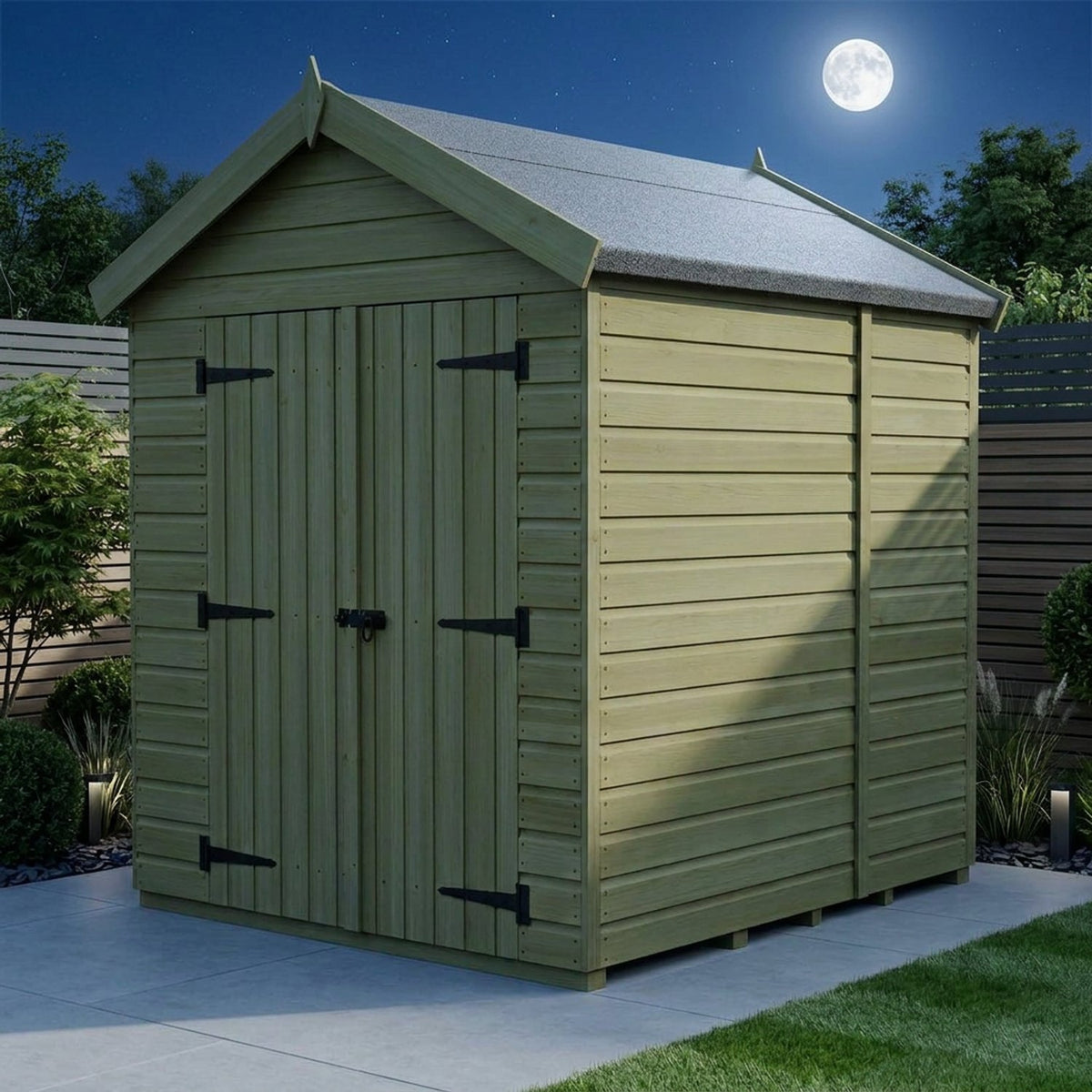 DIY Sheds – Apex Shed – Double Door – view 113