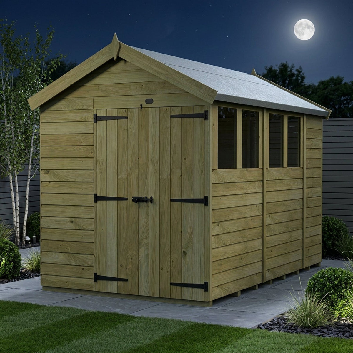 DIY Sheds – Apex Shed – Double Door – view 56