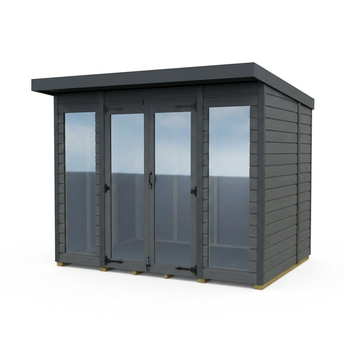 DIY Sheds – Composite Pent Full Height Summer House – view 96
