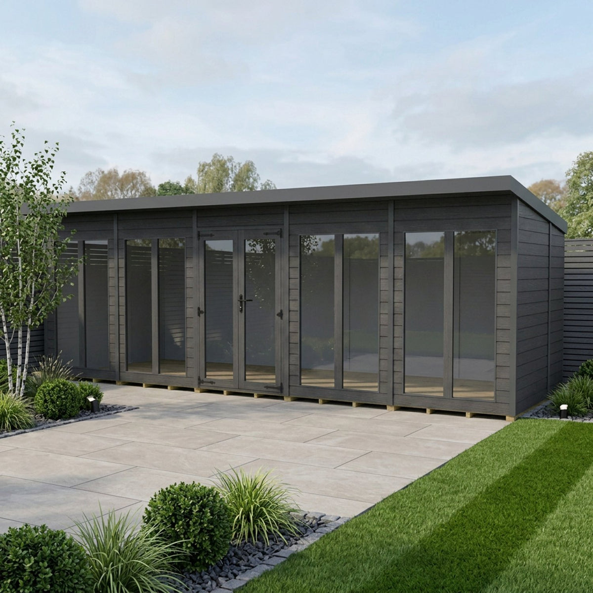 DIY Sheds – Composite Pent Full Height Summer House – view 64