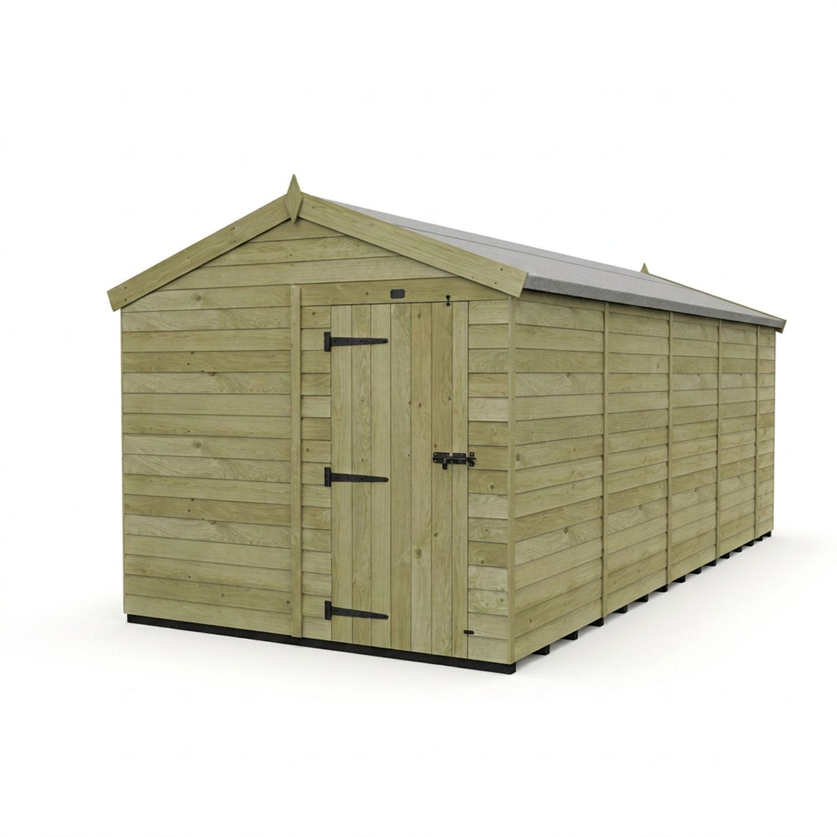 DIY Sheds – Apex Shed – Single Door – view 185