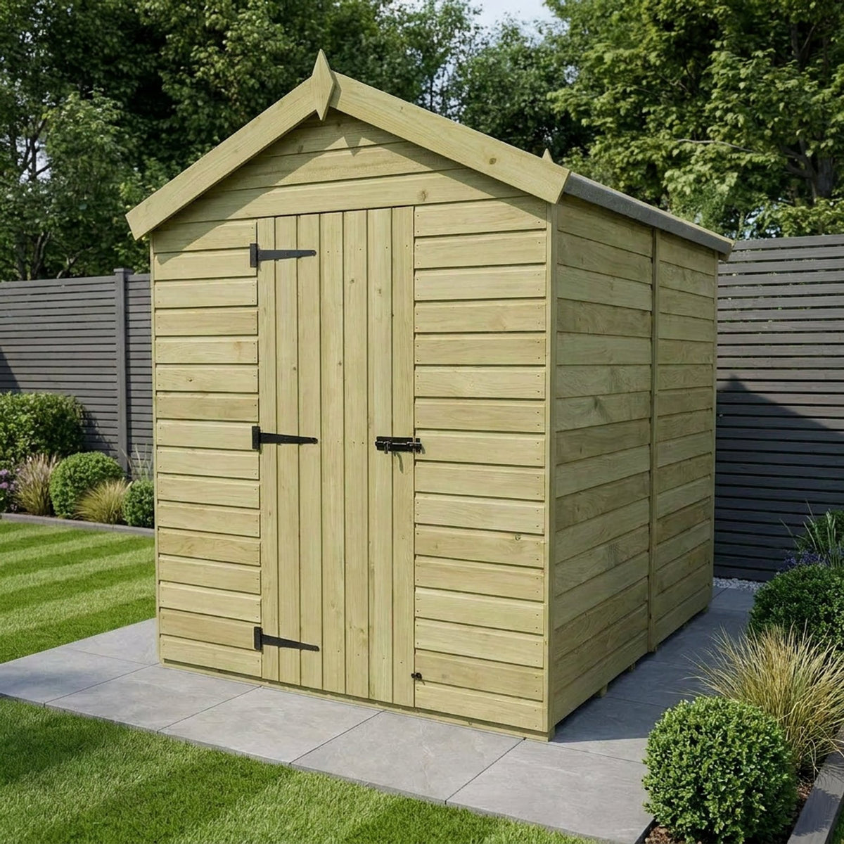 DIY Sheds – Apex Shed – Single Door – view 159