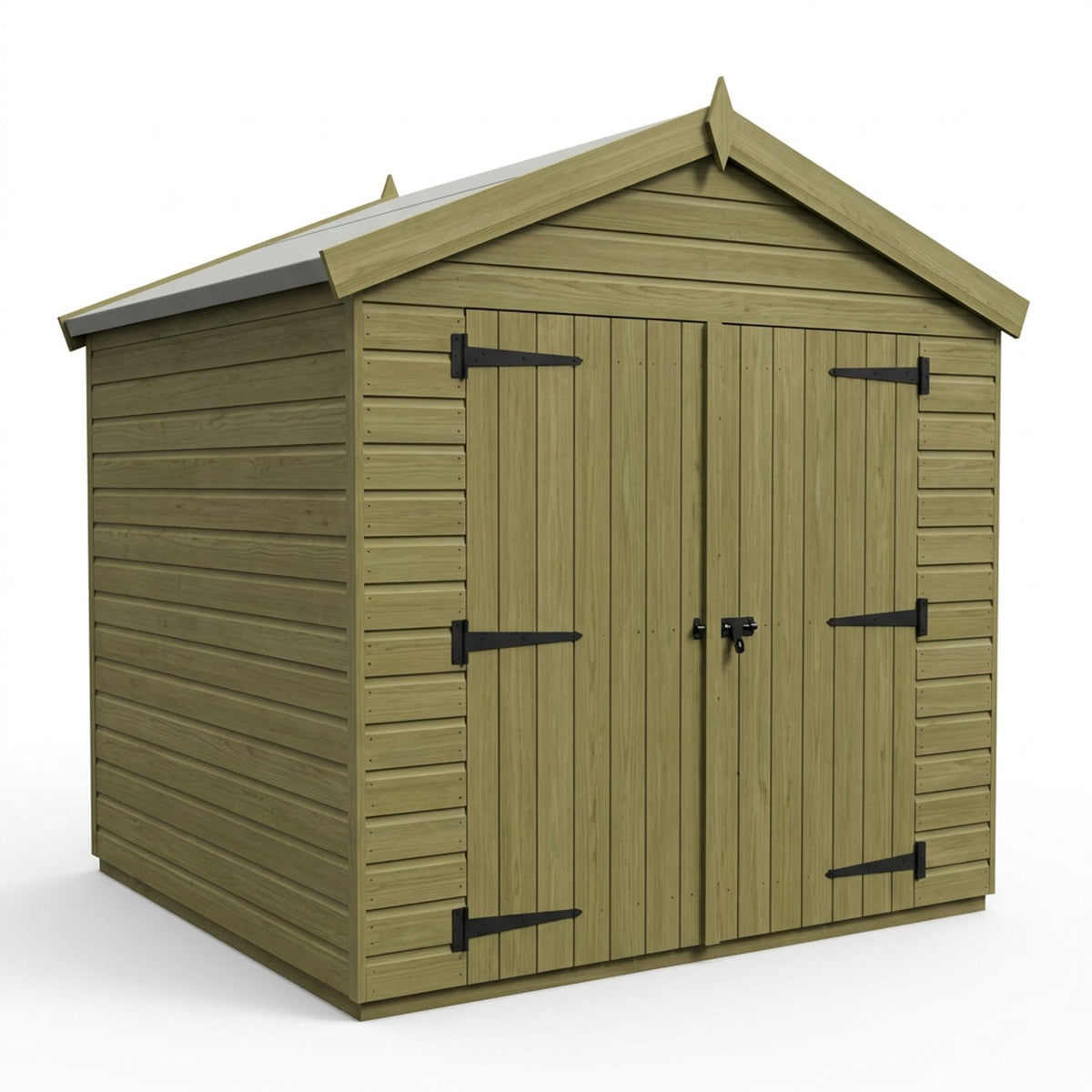 DIY Sheds – Apex Shed – Double Door – view 143