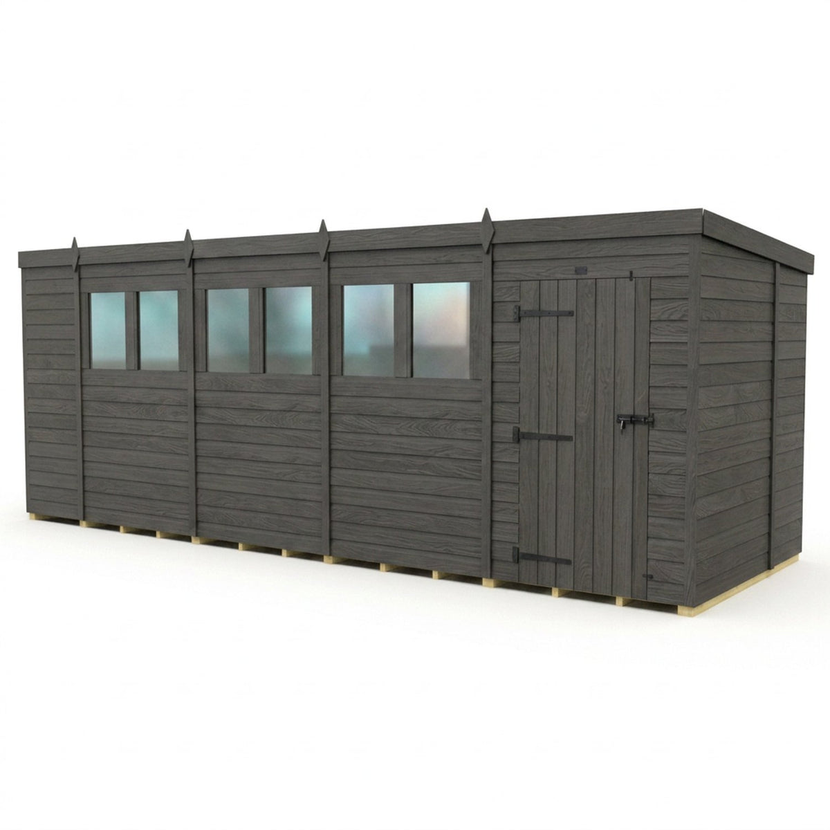 DIY Sheds – Composite Pent Shed – view 120