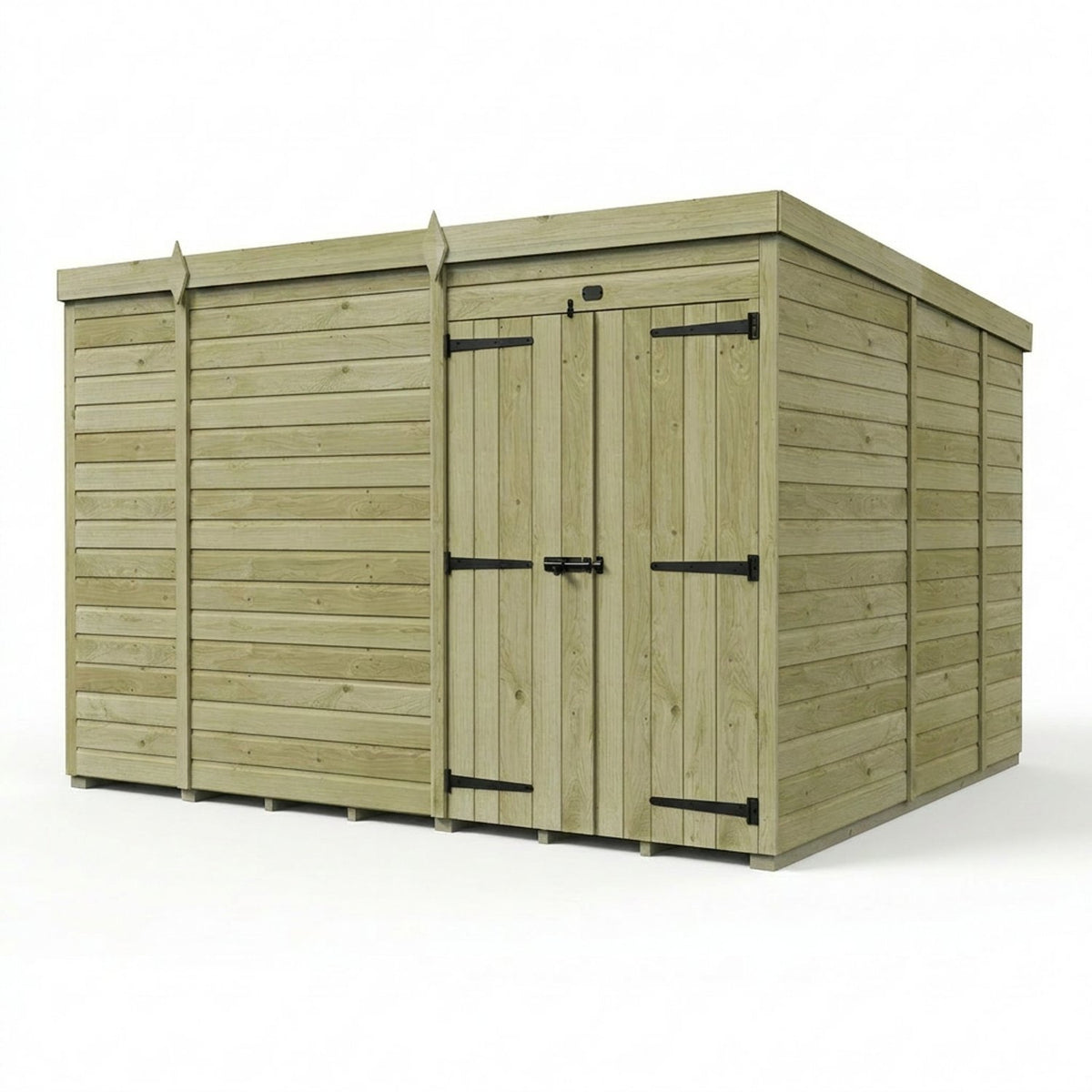 DIY Sheds – Pent Shed – Double Door – view 13