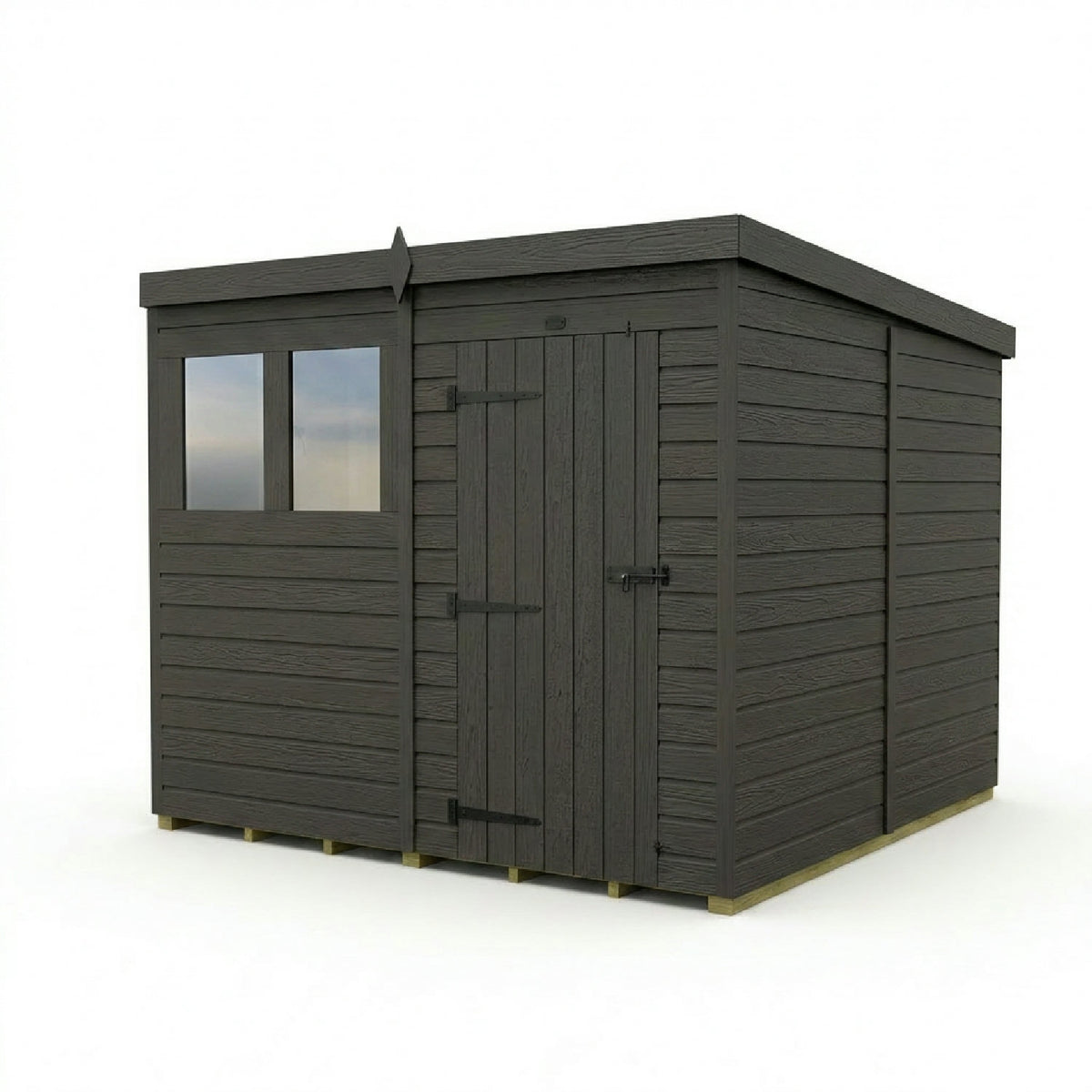 DIY Sheds – Composite Pent Shed – view 222