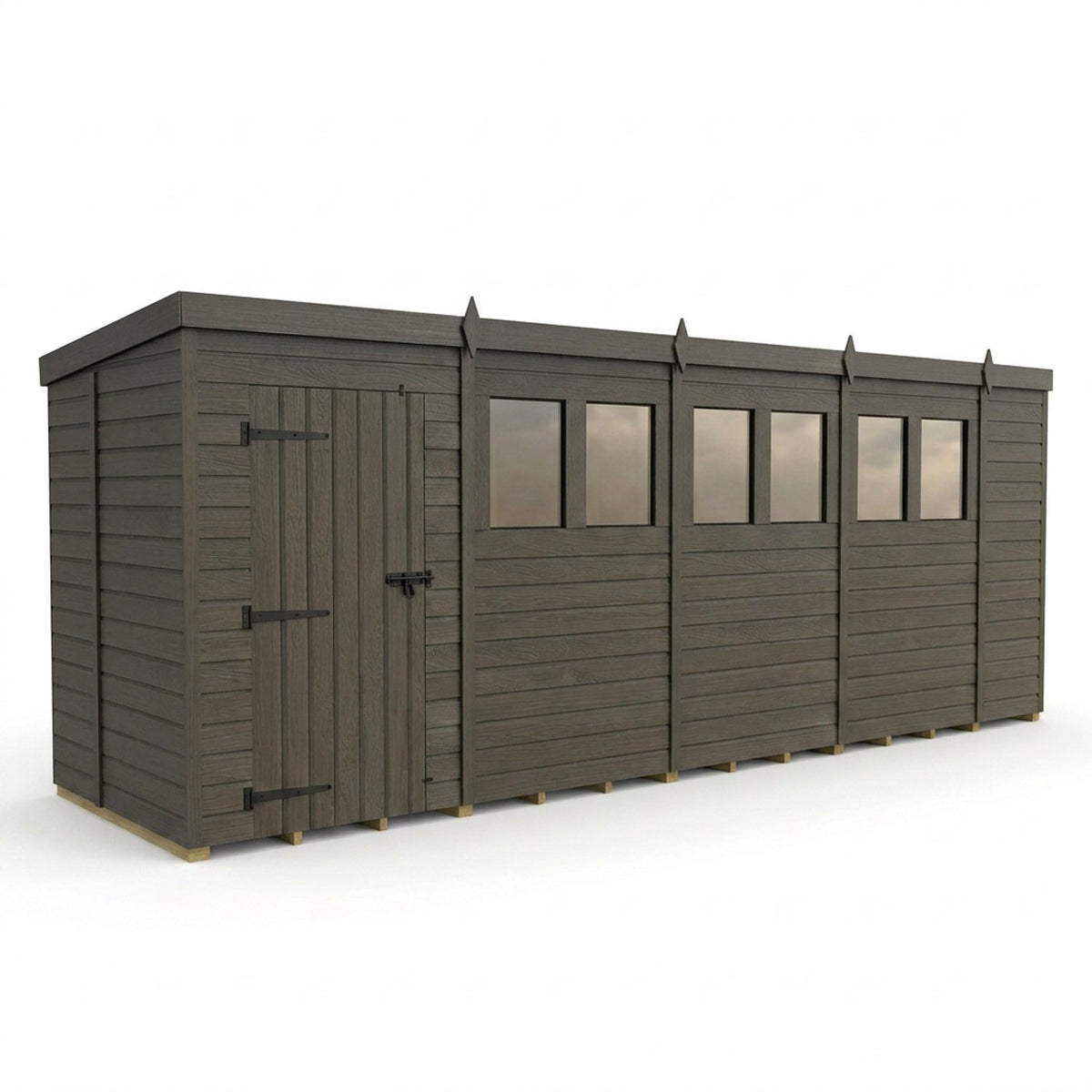 DIY Sheds – Composite Pent Shed – view 118