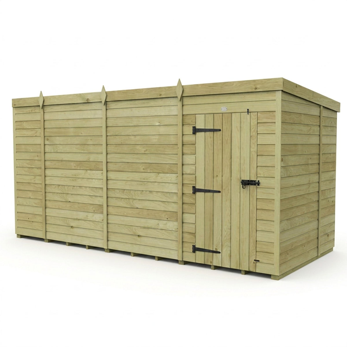 DIY Sheds – Pent Shed – Single Door – view 77