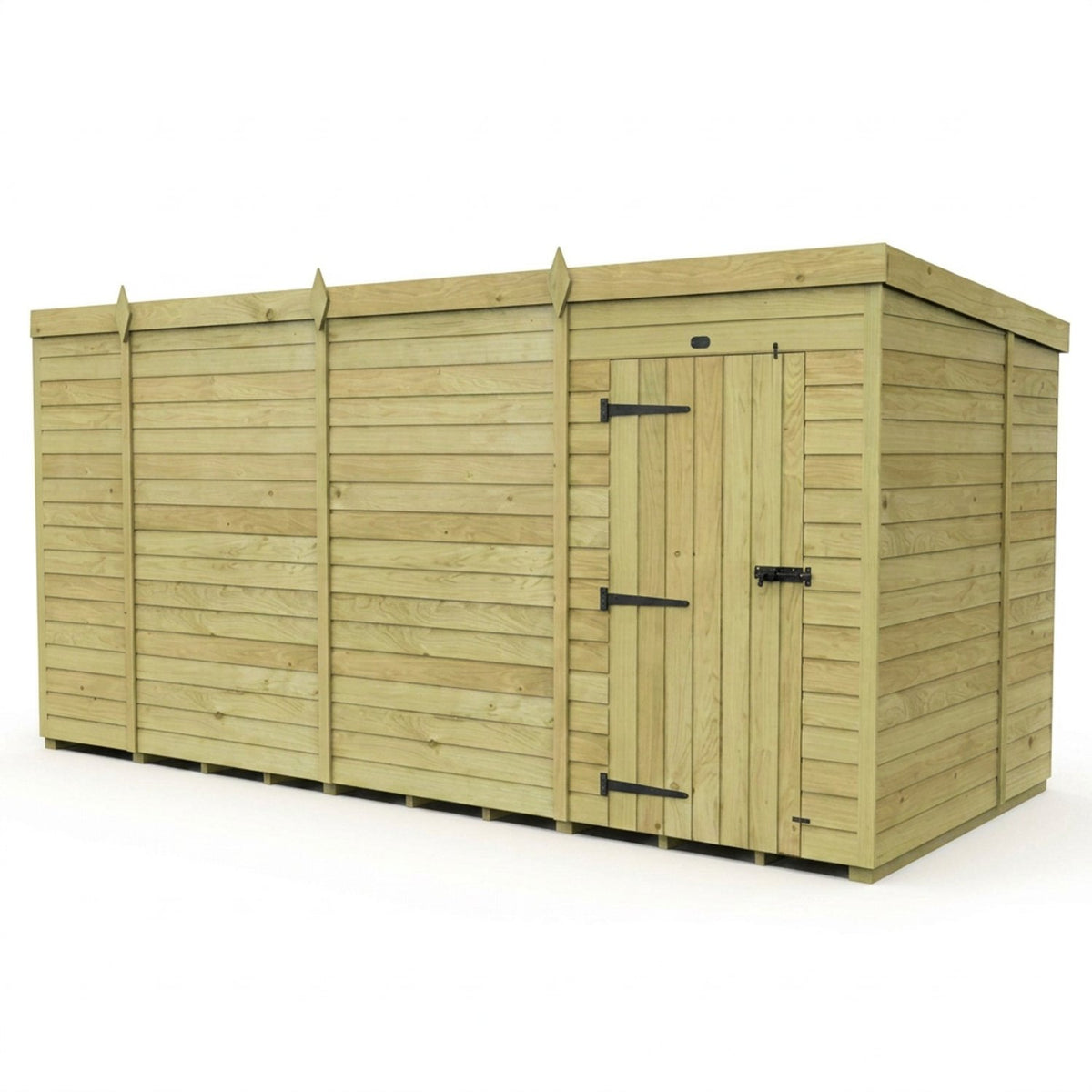 DIY Sheds – Pent Shed – Single Door – view 65