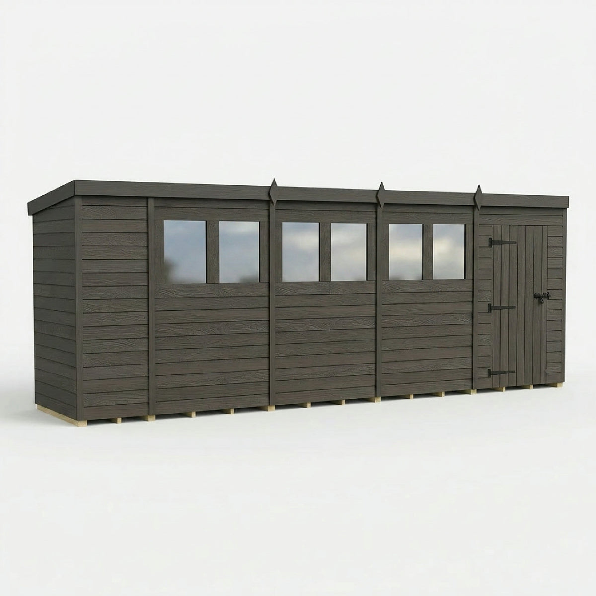 DIY Sheds – Composite Pent Shed – view 116