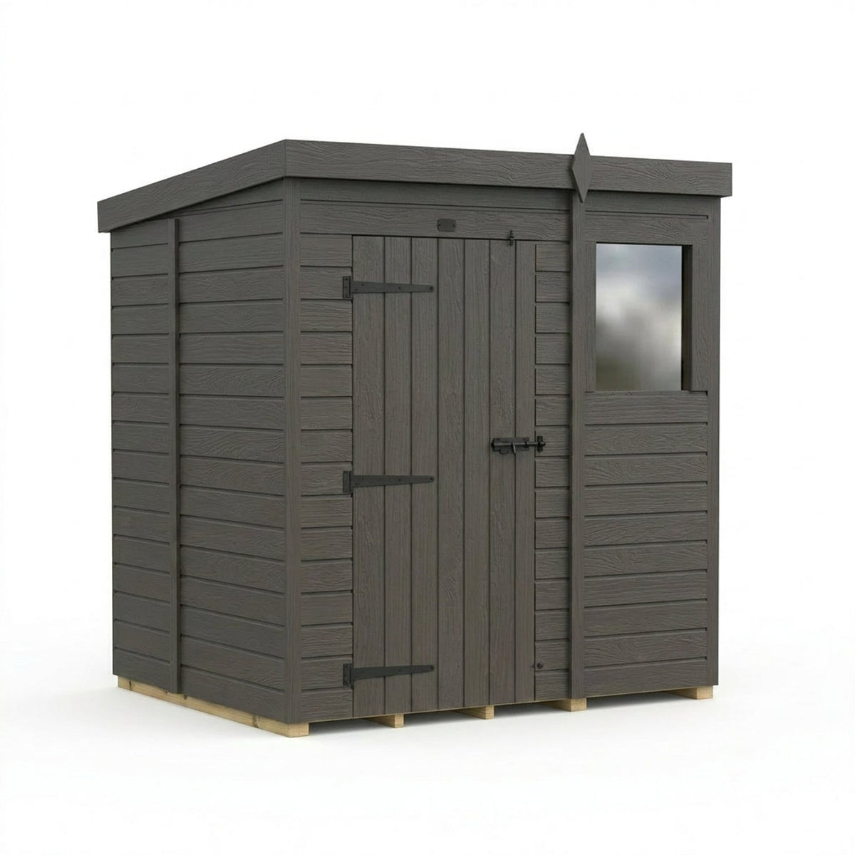 DIY Sheds – Composite Pent Shed – view 188