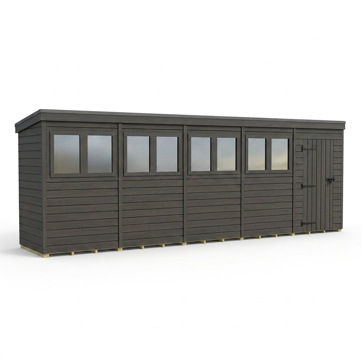 DIY Sheds – Composite Pent Shed – view 144