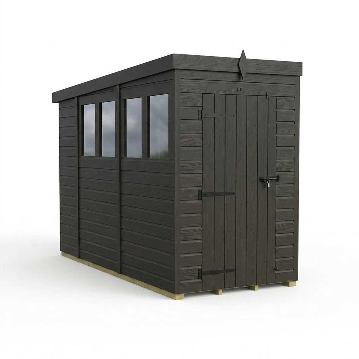 DIY Sheds – Composite Pent Shed – view 156